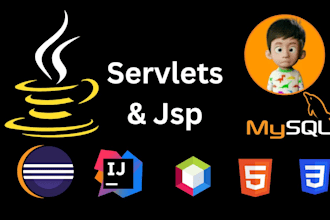 do java, swing, javafx, jsp, servlet, console projects and fix bugs with jdbc
