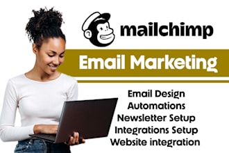 do mailchimp email campaign, email marketing, mailchimp landing page