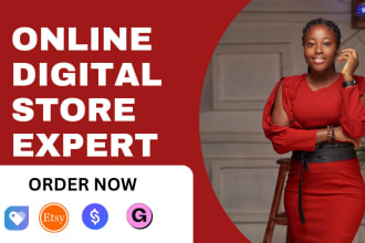 set up your digital products on gumroad, etsy, payhip store