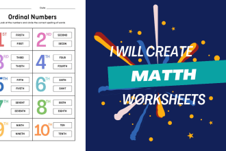 create professional math worksheets