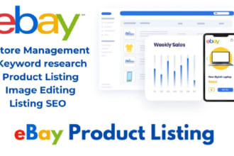 do ebay product listing, auto parts listing, expert ebay lister