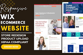 wix ecommerce redesign wix website redesign wix ecommerce design wix shop design