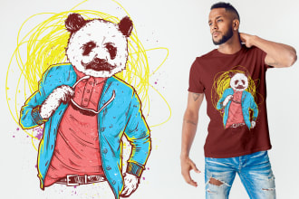 create an amazing and trendy t shirt design