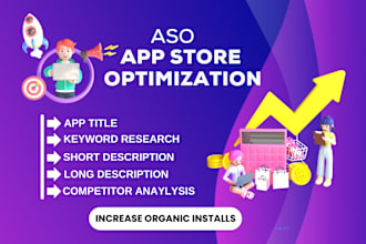 be your aso expert and do great optimization to rank on google play