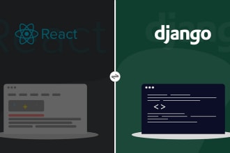 do full stack development and bug fix in django and react