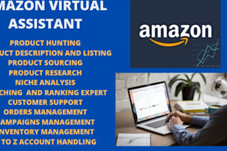 be your expert amazon virtual assistant or fba,fbm VA