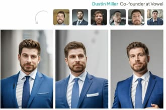 create ai corporate headshots using your selfie