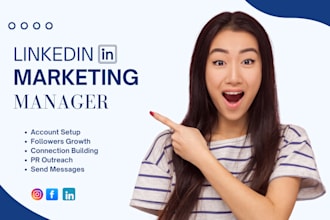 be your b2b appointment setter and linkedin marketing manager