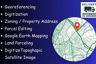 do gis mapping georeferencing and digitization