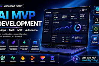 build your mvp using lovable, replit, base44 and ai vibe coding