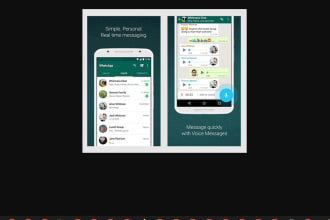 develop chat app, dating app, video app, social chat app, for you