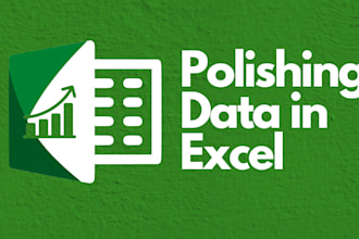 separate, clean, merge the data in ms excel