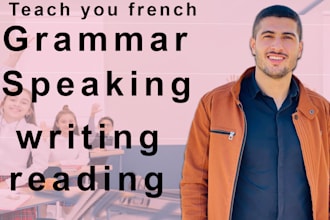be your personal french teacher or tutor