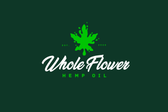 do modern marijuana, weed, hemp, cannabis logo design