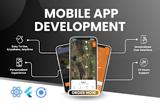 create hybrid app using ionic react native or flutter