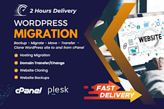 migrate your wordpress website to a new domain or hosting