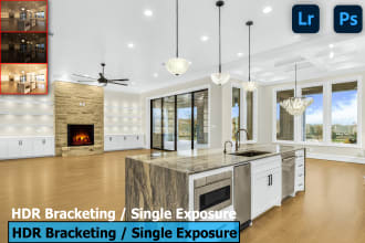 do real estate photo editing hdr and flambient professionally