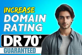increase domain rating ahrefs DR using high authority SEO backlinks