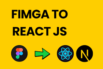convert figma to react js or next js with tailwind CSS