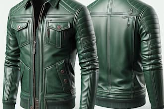 manufacturing real leather jackets