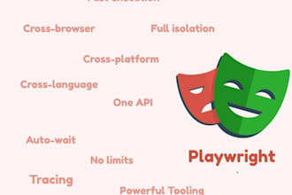do automation in playwright cypress and selenium