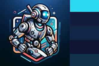 design mascot logo for esports, twitch, sports, gaming, youtube, character