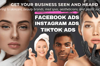 generate 3 daily medical spa leads healthcare leads via fb, ig