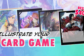 illustrate your card game in any artstyle