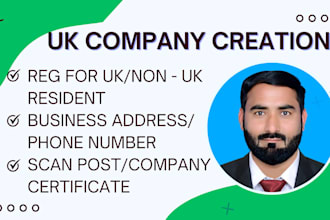 register UK limited company or ltd formation