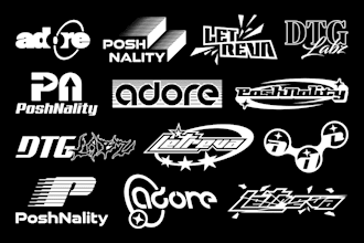 create band or music or studio logo design