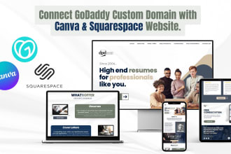 connect your domain to canva website