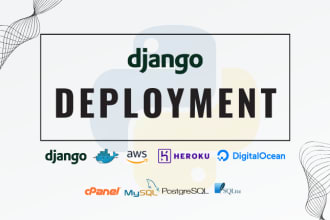 do python django deployment on any server