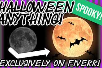 halloween any photo picture or logo