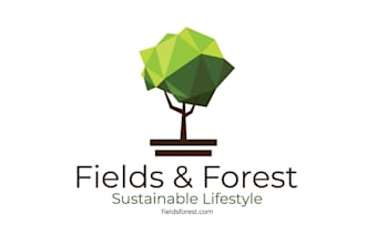 design strange suitable forest logo
