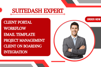 setup suitedash client portal suitedash integration project management workflows
