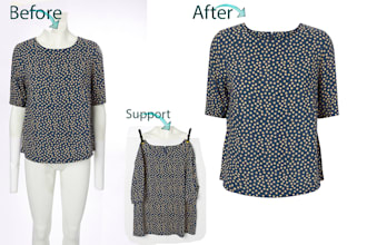 do symmetric neck joint, ghost mannequin effect  services