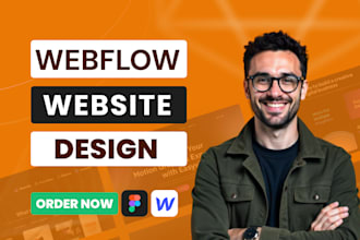 build responsive webflow website, figma to webflow, webflow expert