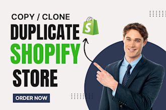 design, redesign or clone shopify store or shopify website