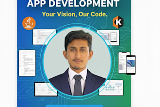 build a professional native android app with kotlin or java