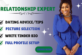be your dating coach and write online dating profile for hinge,tinder and more