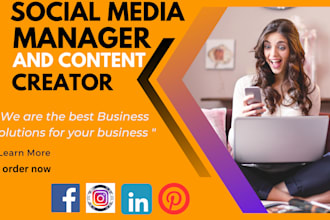 be your social media manager
