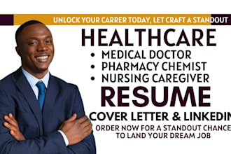 craft medical, healthcare babysitter, doctor, pharmacy,caregiver ats resume