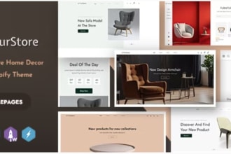do furniture and home decor business website