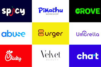 design minimalist wordmark lettermark text based monogram typography font logo