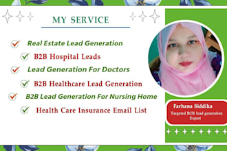 provide leads for health care, doctor, hospital, nursing home and real estate