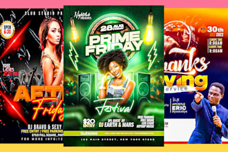 do party flyer, dj, hip hop, sport, club, event flyer design, product flyer