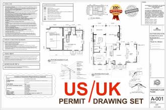 be your US, UK architect for the architectural drawing set