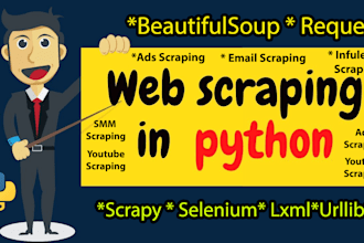 do scrape all websites using python