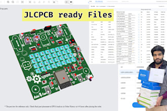 prepare bom and cpl files for existing pcb boards