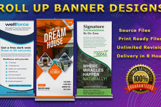 design roll up banner, retractable banner, roller banner